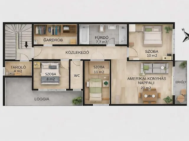 Eladó ház Budapest XV. kerület, Pestújhely 83 nm