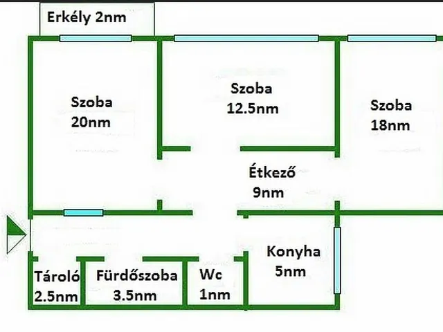 Eladó lakás Dunakeszi 71 nm
