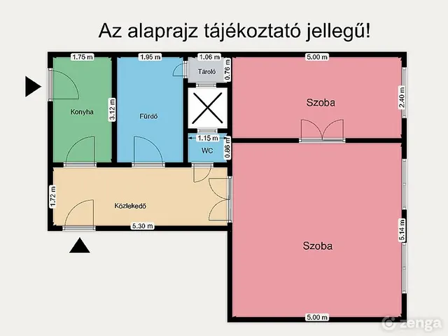 Eladó lakás Budapest VI. kerület, Aradi utca 58 nm