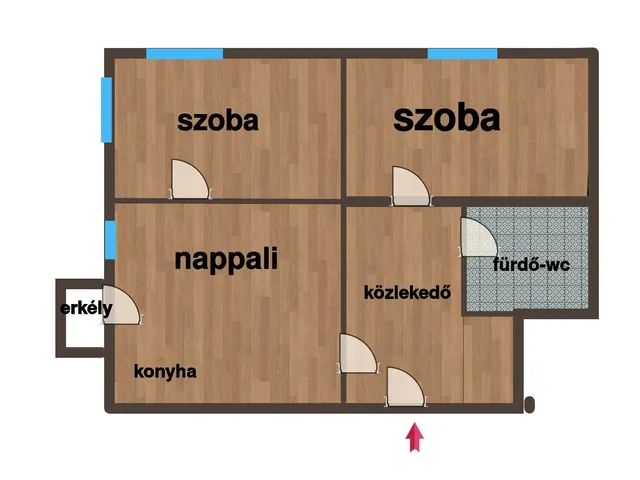 Eladó lakás Budapest X. kerület 53 nm