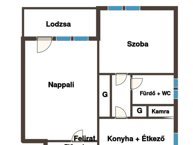 Eladó lakás Budapest XVIII. kerület, Építő 54 nm