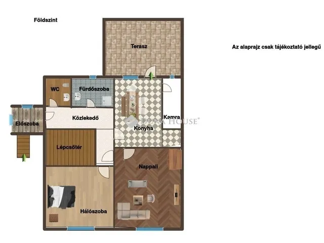 Eladó ház Budapest XVIII. kerület, Újpéteritelep 143 nm