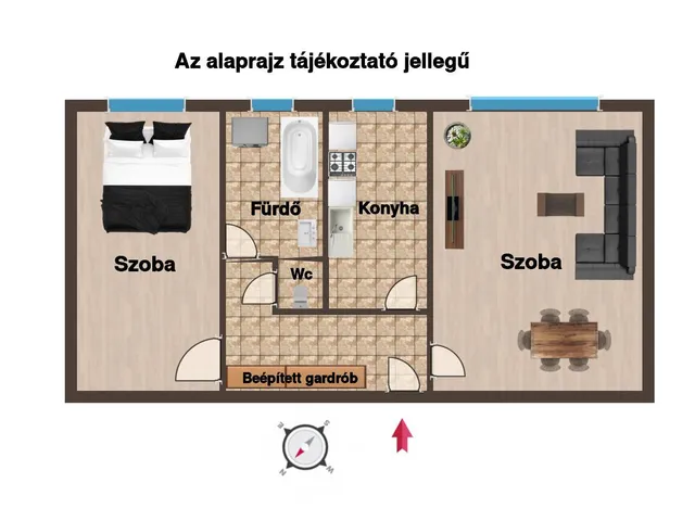 Eladó lakás Budapest XIV. kerület, Alsórákos 49 nm