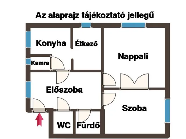 Eladó lakás Budapest X. kerület, Óhegy 59 nm