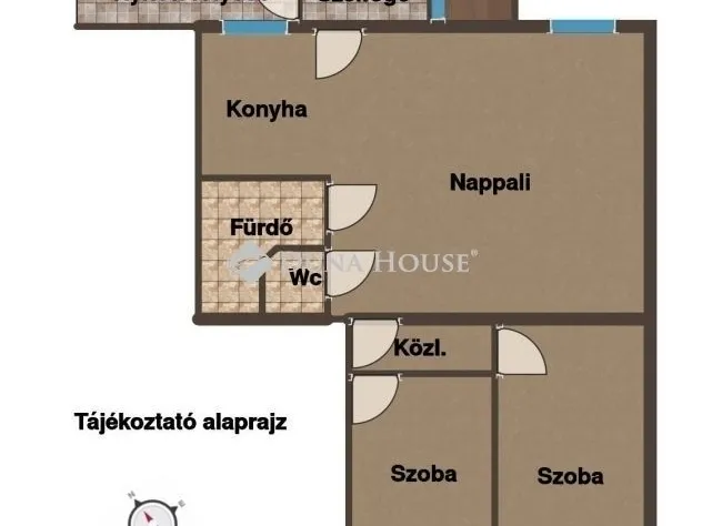 Eladó lakás Budapest XIV. kerület, Kiszugló 59 nm