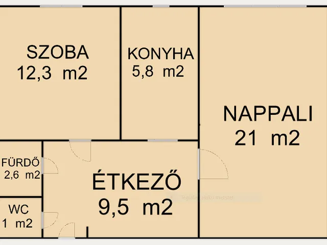 Eladó lakás Budapest III. kerület, Békásmegyer, Zsirai Miklos utca  51 nm