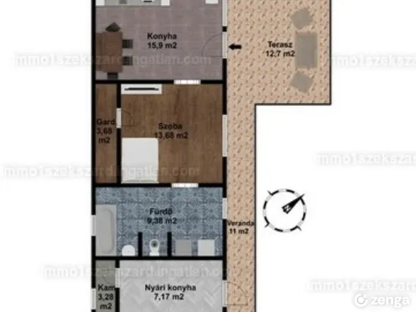 Eladó ház Kéty 150 nm