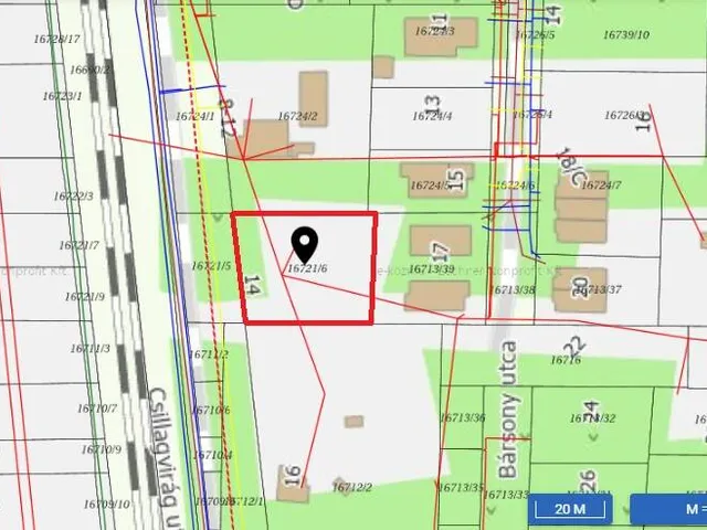 Eladó telek Debrecen 1238 nm