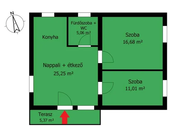 Eladó ház Petneháza 50 nm