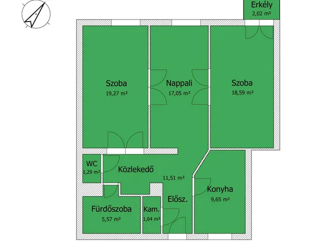 Eladó lakás Debrecen 86 nm