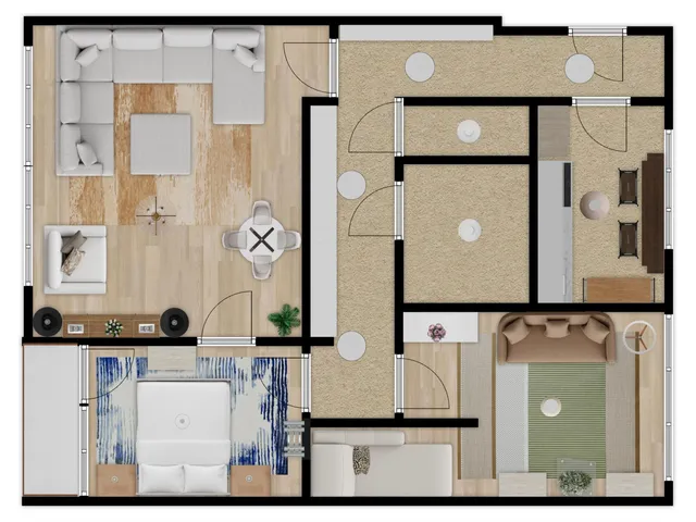 Eladó lakás Budapest XIV. kerület, Rákosfalva 68 nm