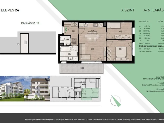 Eladó lakás Budapest XIV. kerület, Alsórákos 56 nm