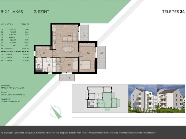 Eladó lakás Budapest XIV. kerület, Alsórákos 70 nm