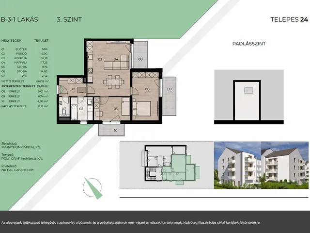 Eladó lakás Budapest XIV. kerület, Alsórákos 70 nm