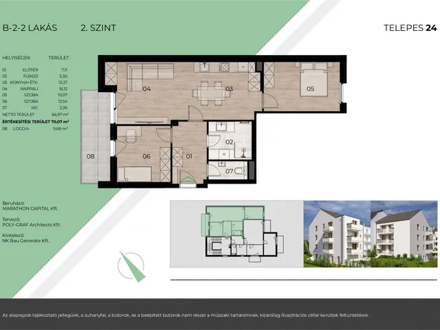 Eladó lakás Budapest XIV. kerület, Alsórákos 70 nm