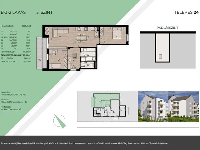 Eladó lakás Budapest XIV. kerület, Alsórákos 70 nm