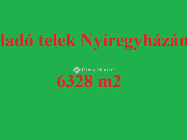 Eladó telek Nyíregyháza 6328 nm