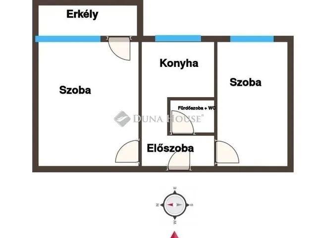 Eladó lakás Nyíregyháza 51 nm