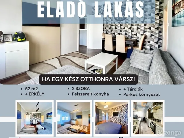 Eladó lakás Budapest XXI. kerület, Csillagtelep 52 nm