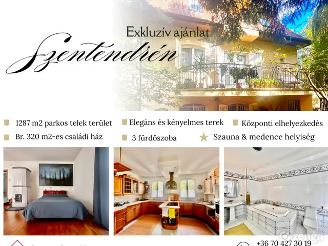 Eladó ház Szentendre 211 nm