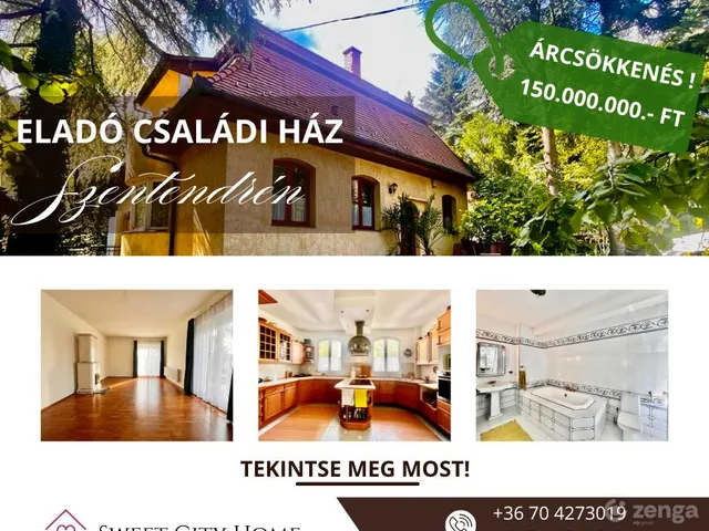 Eladó ház Szentendre, Belváros 211 nm