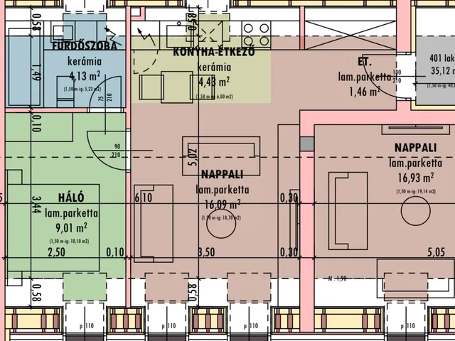 Eladó lakás Nyíregyháza, Belváros 48 nm