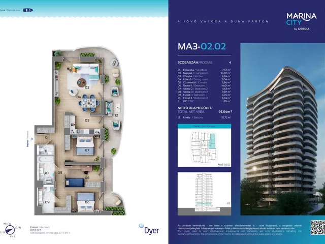 Eladó lakás Budapest XIII. kerület, Vizafogó 96 nm