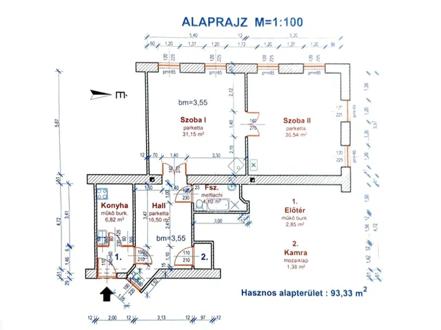 Eladó lakás Budapest I. kerület 87 nm