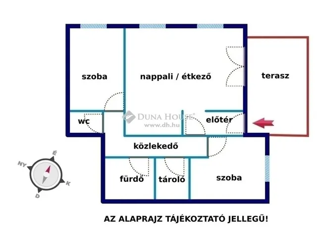 Eladó lakás Dunaharaszti 59 nm