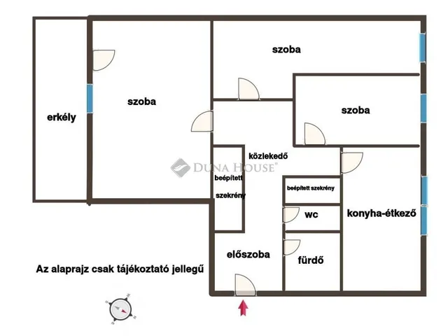 Kiadó lakás Szigetszentmiklós 62 nm