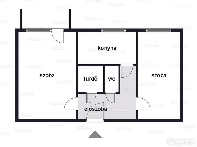 Eladó lakás Székesfehérvár, Víziváros 51 nm