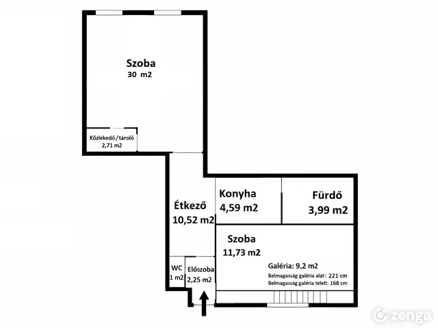 Eladó lakás Budapest VIII. kerület, Józsefváros 64 nm
