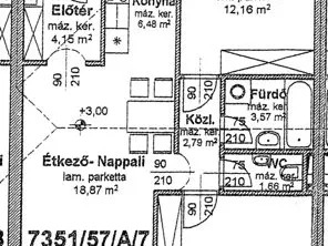 Eladó lakás Dunakeszi, Alag 63 nm