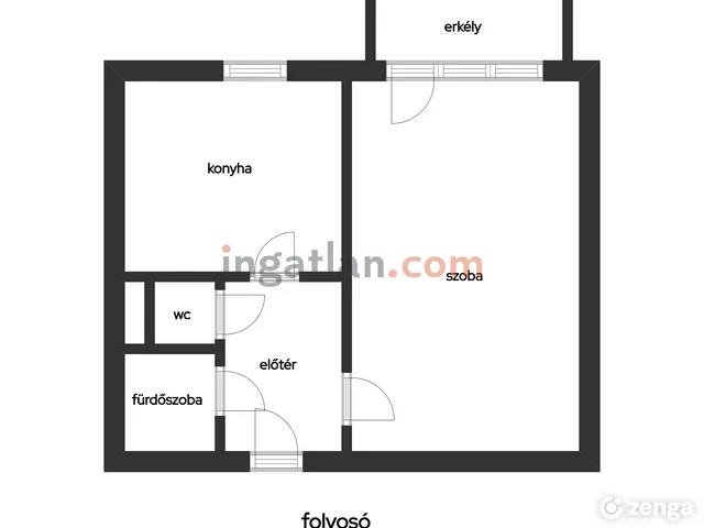 Eladó lakás Tatabánya, Gál István-lakótelep 37 nm