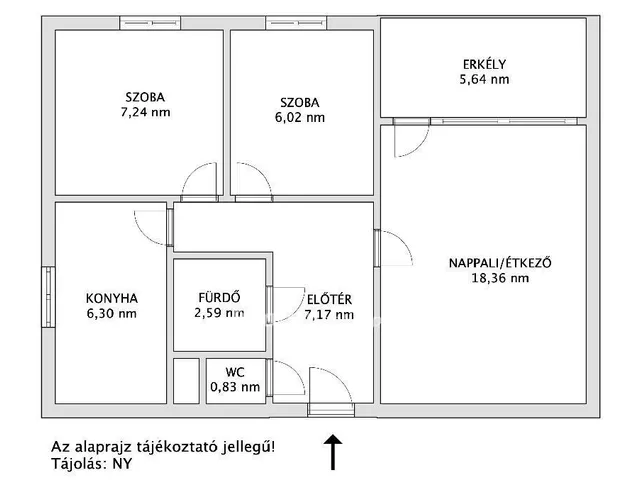 Eladó lakás Budapest XI. kerület, Kelenföld 51 nm