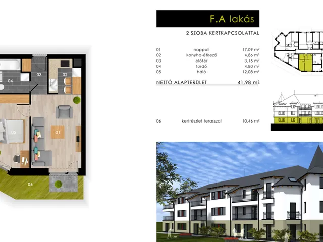 Eladó telek Oroszlány 1660 nm