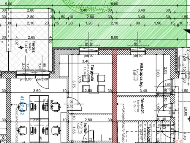 Eladó kereskedelmi és ipari ingatlan Győr, Szabadhegy 41 nm