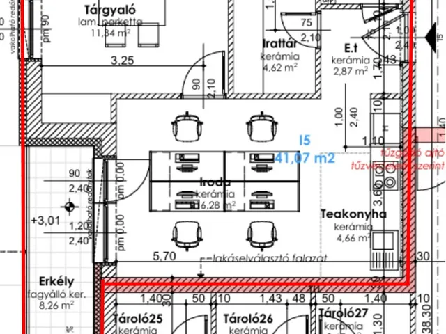 Eladó kereskedelmi és ipari ingatlan Győr, Szabadhegy 41 nm