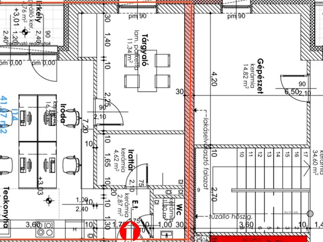 Eladó kereskedelmi és ipari ingatlan Győr, Szabadhegy 41 nm