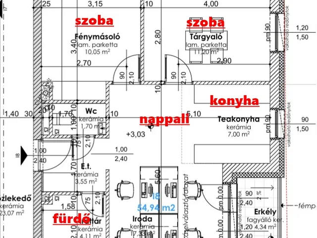 Eladó kereskedelmi és ipari ingatlan Győr, Szabadhegy 60 nm