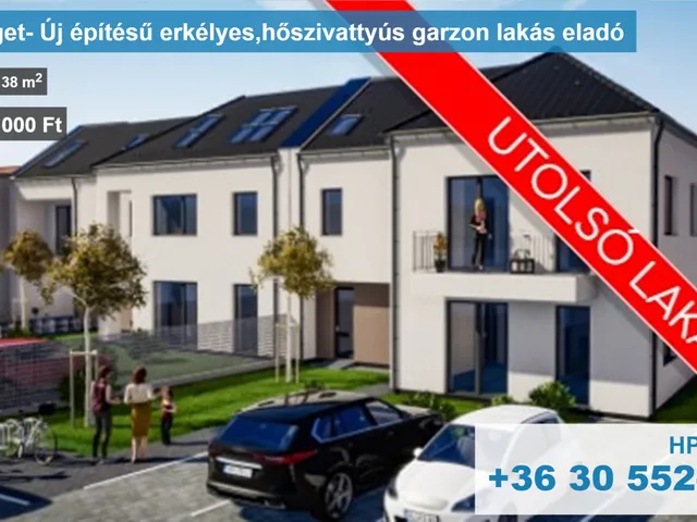 Eladó lakás Győr, Sziget 35 nm