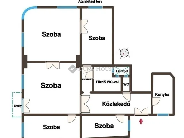 Eladó lakás Budapest VII. kerület 128 nm