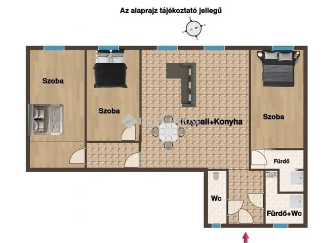 Eladó lakás Budapest VII. kerület 67 nm