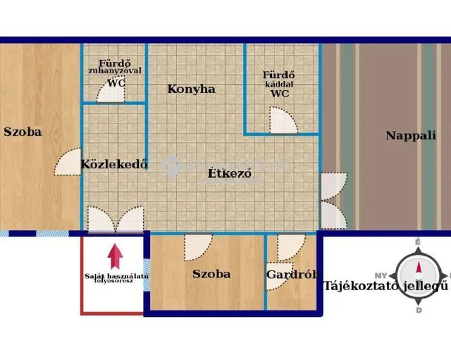 Eladó lakás Budapest VI. kerület, Nagykörúton belüli terület 98 nm