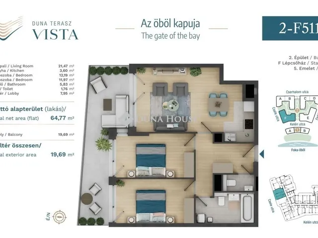 Eladó lakás Budapest XIII. kerület, Vizafogó 75 nm