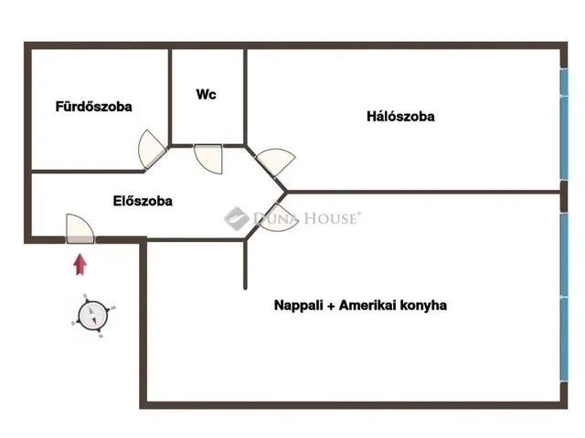 Eladó lakás Budapest XIII. kerület 48 nm