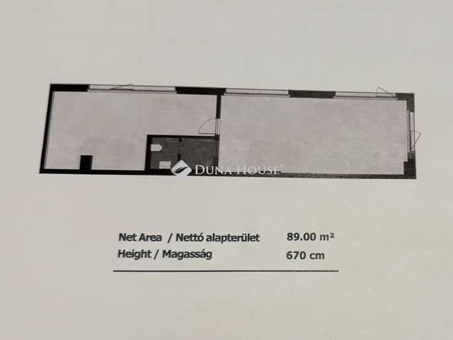 Eladó kereskedelmi és ipari ingatlan Budapest XIII. kerület 89 nm