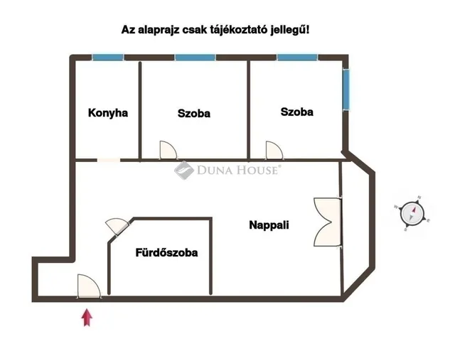 Eladó lakás Halásztelek 64 nm