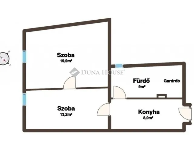 Eladó lakás Budapest XIII. kerület, Lőportárdűlő 51 nm