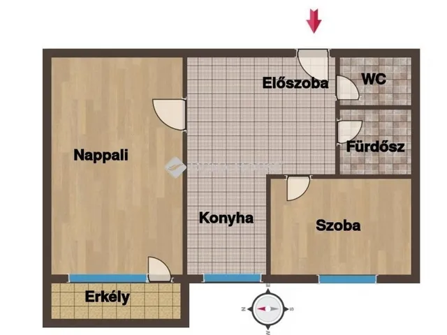 Eladó lakás Budapest XIII. kerület, Angyalföld 44 nm